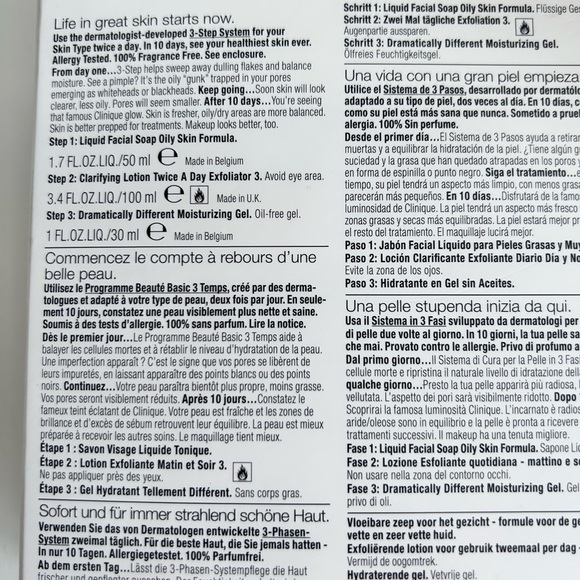 Clinique 3-Step Creates Great Skin set Basic 3 temps - Picture 4 of 7